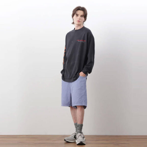 MANASTASH Yaka-Vegas Hemp LS Tee - Black