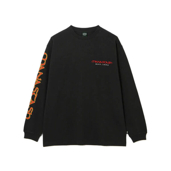 MANASTASH Yaka-Vegas Hemp LS Tee - Black