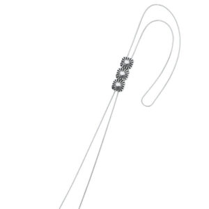 TOGA ARCHIVE Metal Fringe Loop Tie