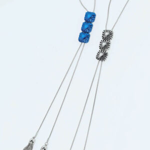 TOGA ARCHIVE Metal Fringe Loop Tie