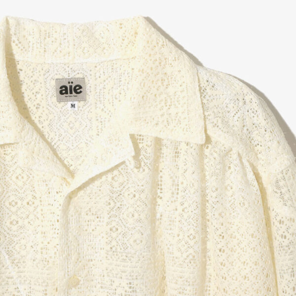 AïE Painter Shirt - Lace Off White
