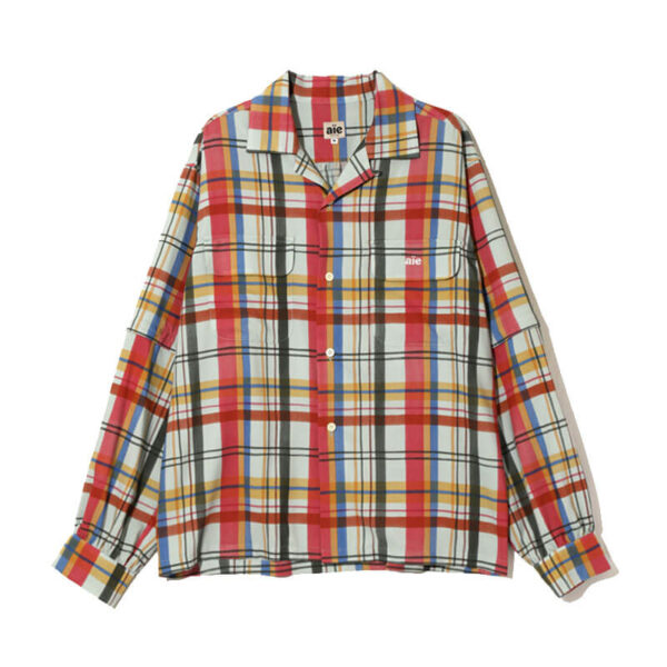 AïE ZPC Shirt - Madras Slate Blue