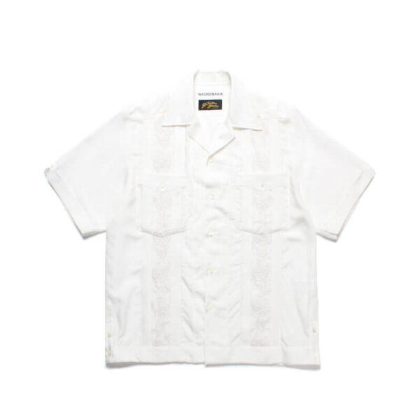 WACKO MARIA 56 TATTOO STUDIO Cuba Shirt - White
