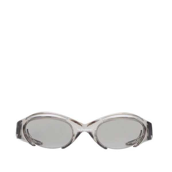 NO PROBLEMO x LE SPECS Cyborg Sunglasses - Smoke