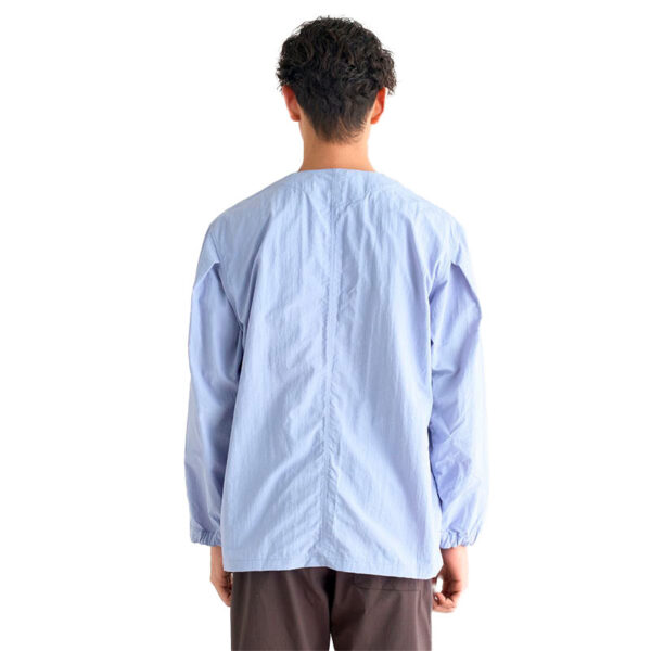 NANGA Nylon Tusser No Collar Jacket - Lavender