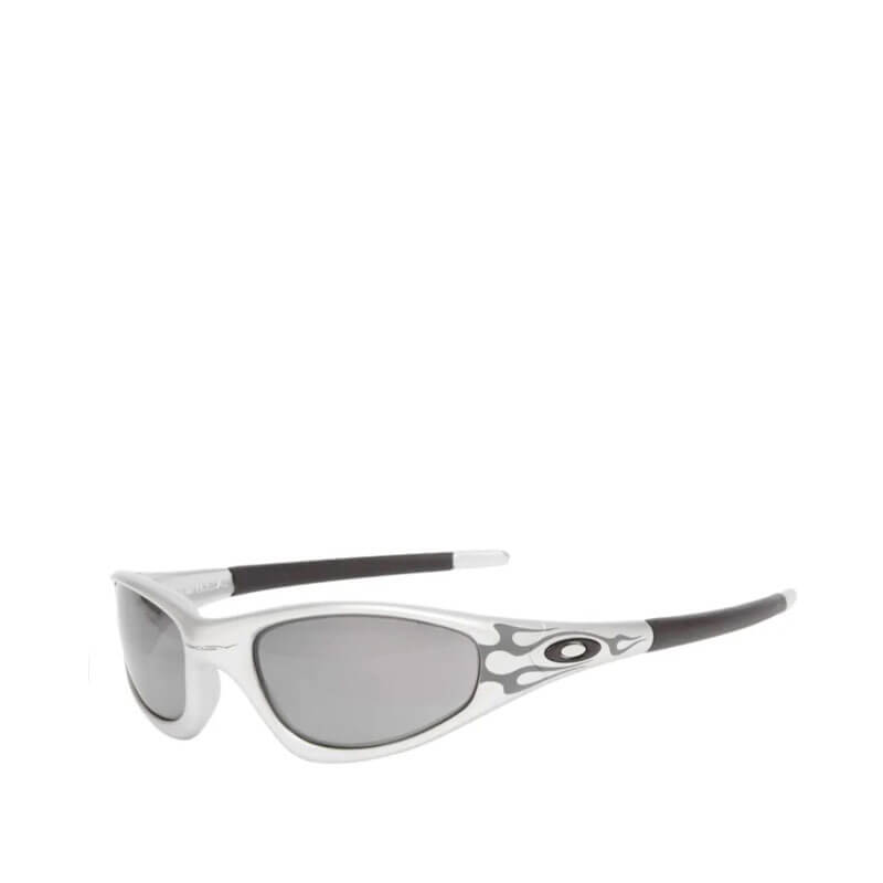 OAKLEY MUZM Straight Jacket™ 99 - X-Silver Flames