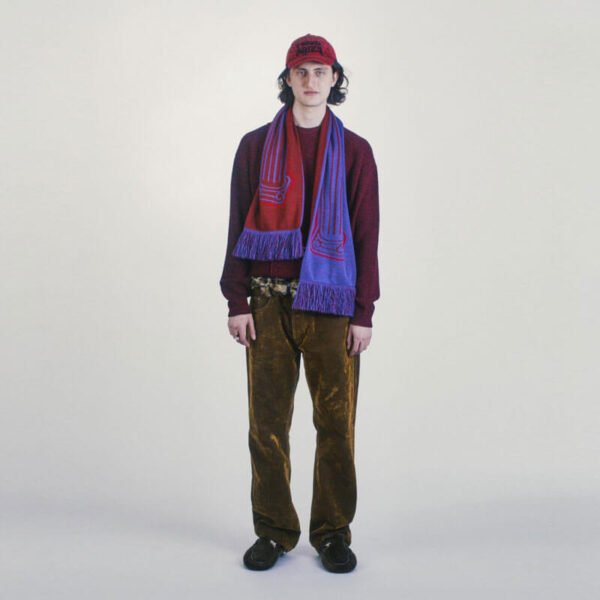 ARIES Column Scarf - Purple