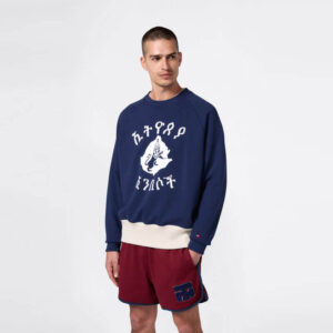 CHAMPION Island Tree Heavy Terry Sweatshirt - Medieval