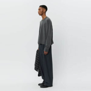 MFPEN Relaxed LS Tee - Washed Graphite