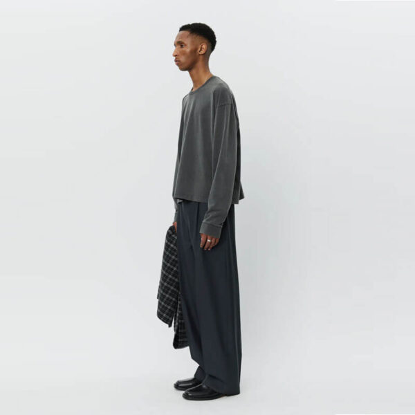 MFPEN Relaxed LS Tee - Washed Graphite