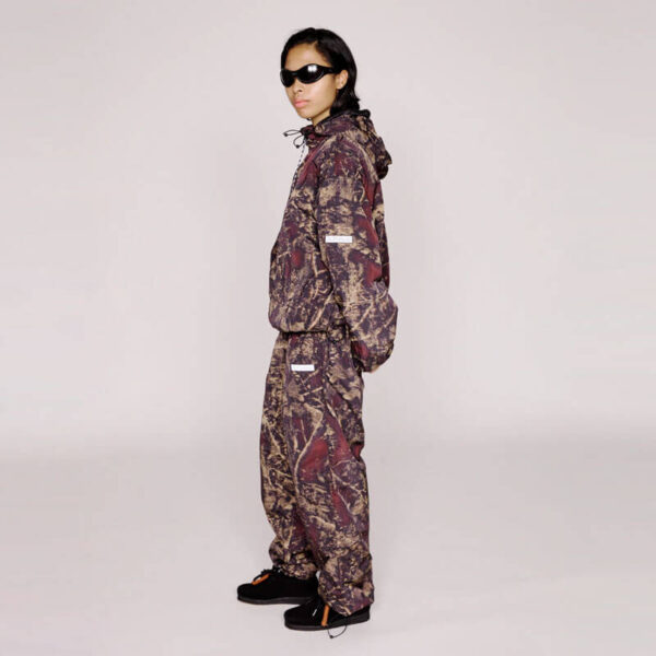 NO PROBLEMO Forest Glitch Nylon Pant - Camo