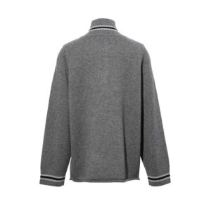 Perks & Mini Eyes Zip Thru Knit Cardigan