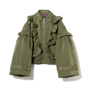 Perks & Mini Thistle Frill Bomber - Artichoke