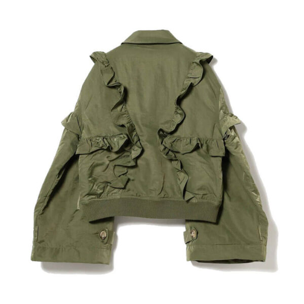 Perks & Mini Thistle Frill Bomber - Artichoke