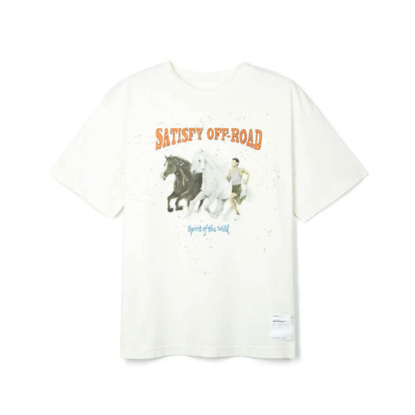 SATISFY® MothTech™ T-Shirt - Off White Spirit