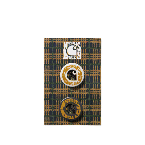 CARHARTT WIP x NICHOLAS DALEY Pin Badges Set - Multicolor