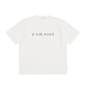 FARAH JAPAN Printed OG Logo Tee - White