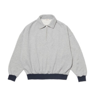FARAH JAPAN Vintage Half-zip Sweatshirt