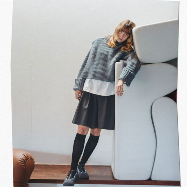 F/CE. Modular Layer Knit - Charcoal