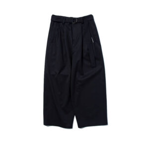 F/CE. Waterproof Tech Wool Wide Pants - Black