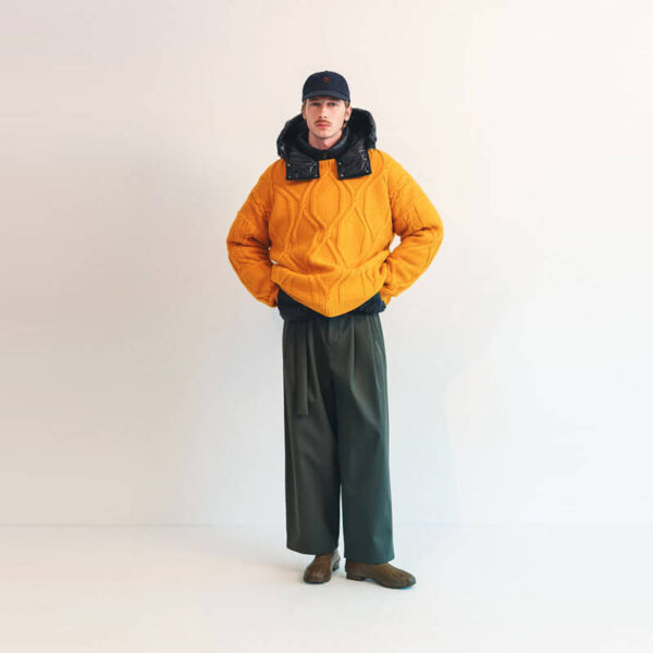 F/CE. Waterproof Tech Wool Wide Pants - Black