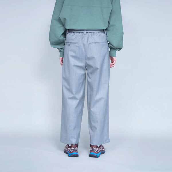 F/CE. Waterproof Tech Wool Wide Pants - Black