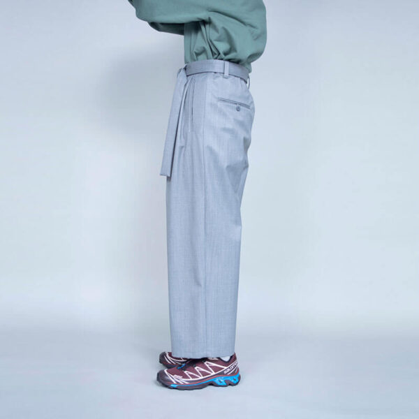 F/CE. Waterproof Tech Wool Wide Pants - Black