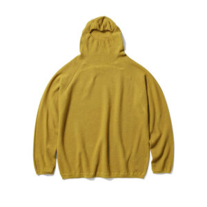 GOLDWIN 0 Perforated Wholegarment Knit Top - Bright Gold