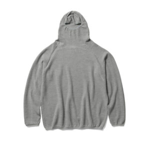 GOLDWIN 0 Perforated Wholegarment Knit Top - Zinc Gray