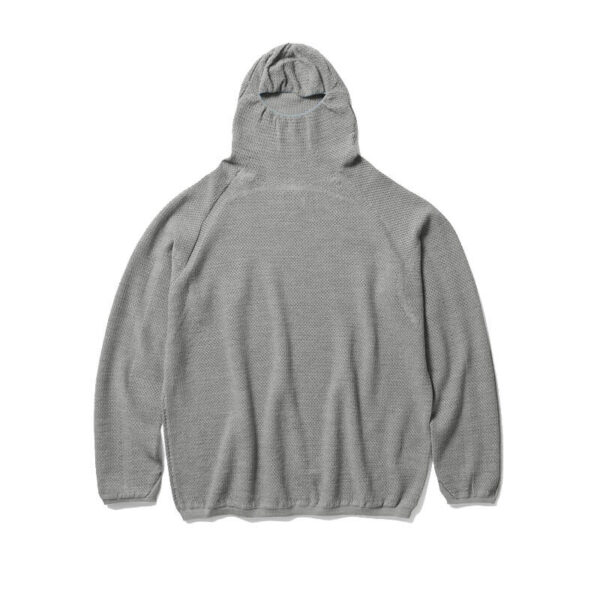 GOLDWIN 0 Perforated Wholegarment Knit Top - Zinc Gray