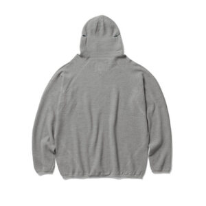 GOLDWIN 0 Perforated Wholegarment Knit Top - Zinc Gray