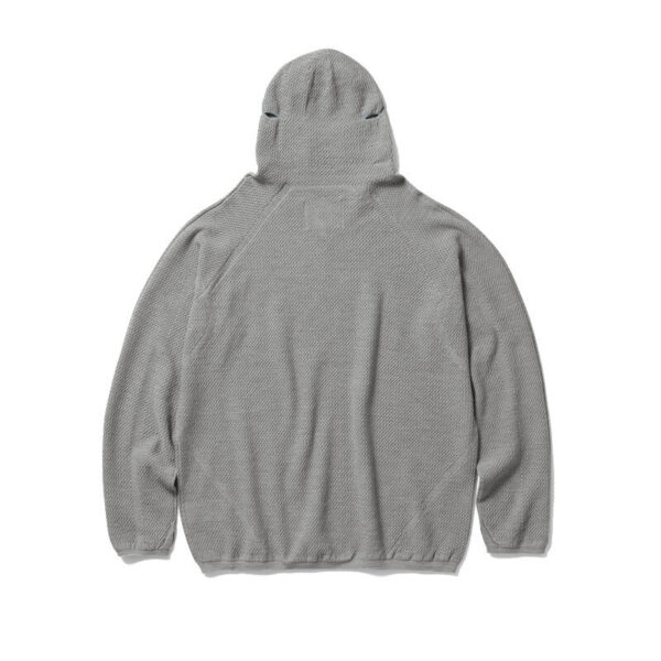 GOLDWIN 0 Perforated Wholegarment Knit Top - Zinc Gray