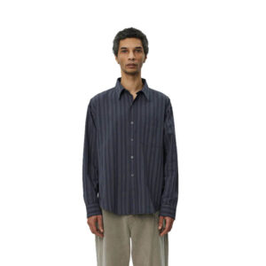 MFPEN Executive Shirt - Dark Grey Double Stripe