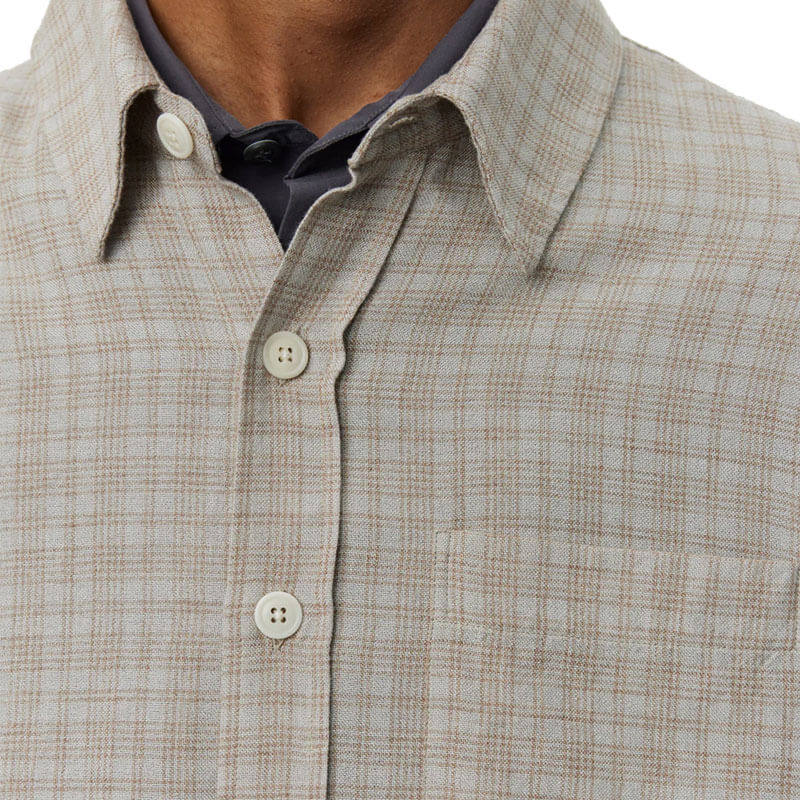 MFPEN Priority Shirt - Sepia Check