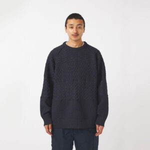 NANAMICA Crew Neck Sweater - Dark Navy