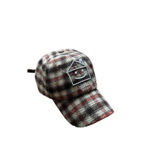 NANCY Mini Plaid House 6-Panel - Red