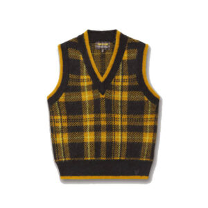 NICHOLAS DALEY Lyle & Scott Knitted Tartan Vest
