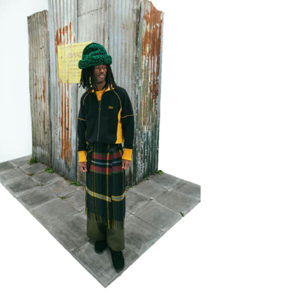 Wrap Kilt - Night Tartan Black