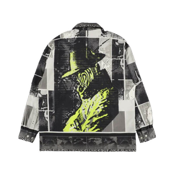 PHINGERIN Flannel Open Collar Shirt - Agent