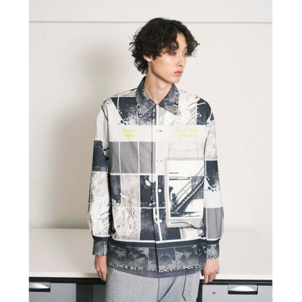 PHINGERIN Flannel Open Collar Shirt - Agent