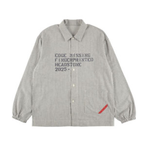 PHINGERIN Hand-Stenciled Night Shirt Stripe
