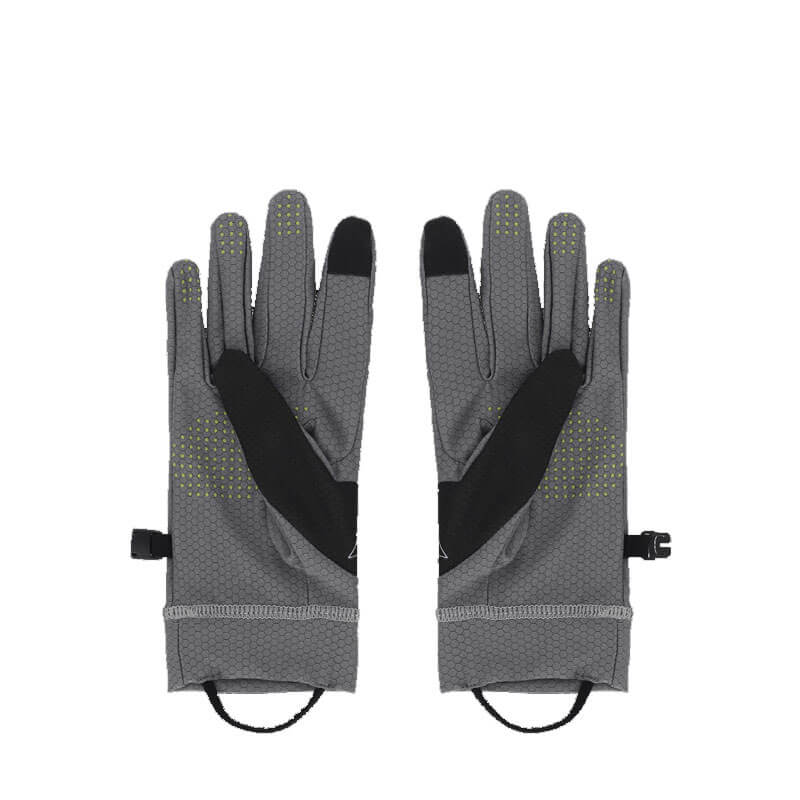 ROA Hiking Andie Base Layer Gloves - Grey / Black