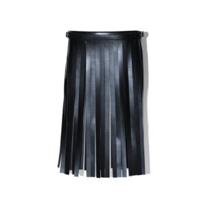 TOGA ARCHIVES Leather Fringe Belt