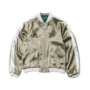 TOGA ARCHIVES Rayon Satin Souvenir Jacket