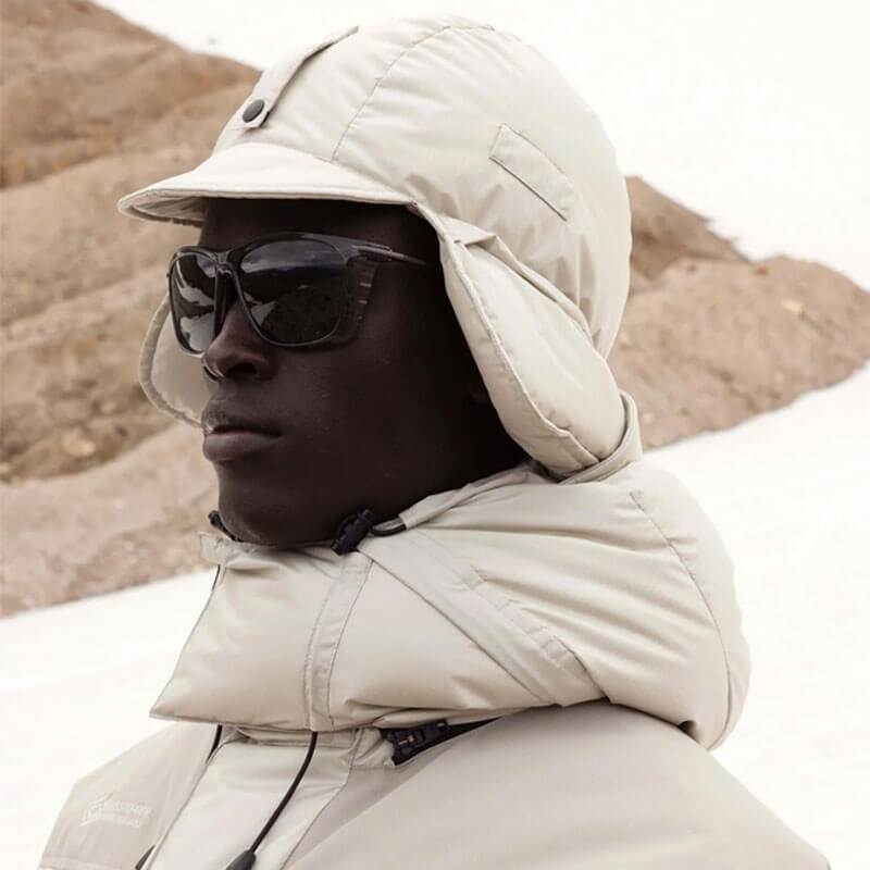 66º NORTH x DISTRICT VISION Eiichi Sunglasses - Earth Grey