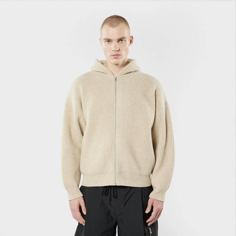 66º NORTH Vonarstræti Zipped Wool Hoodie