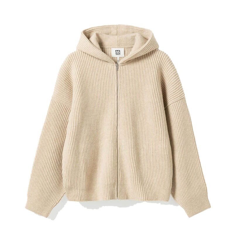 66º NORTH Vonarstræti Zipped Wool Hoodie