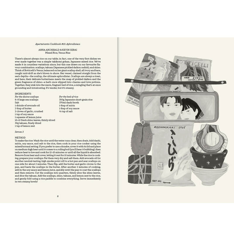 Apartamento Cookbook #10: Aphrodisiacs