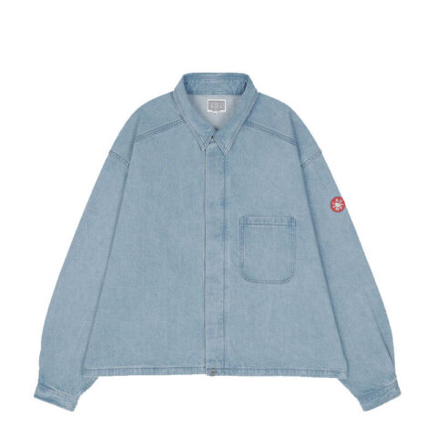 CAV-EMPT-Washed Denim Short Shirt Jacket – Indigo (1)