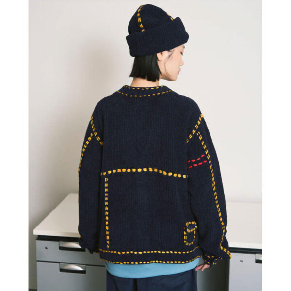 THEROOM | PHINGERINPG1 Pocket Cardigan - Navy